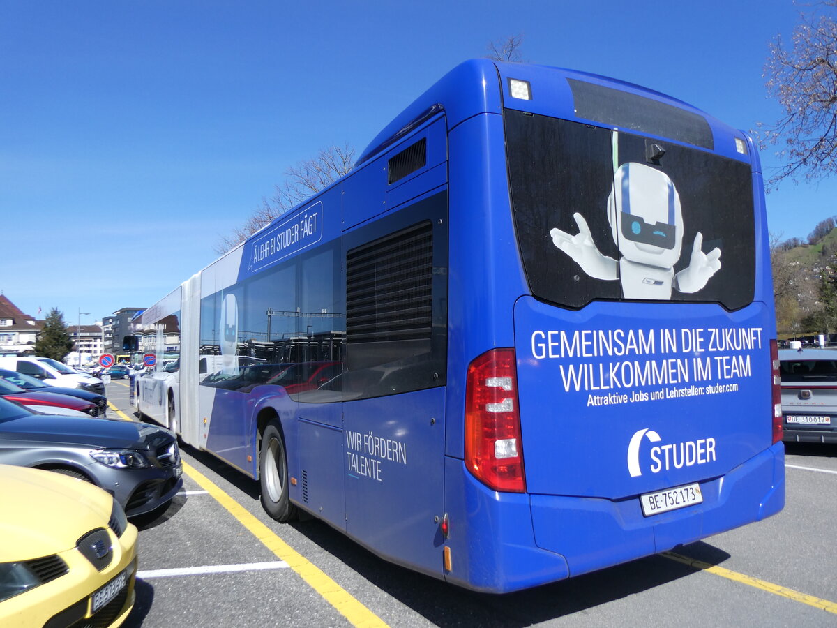 (260'685) - STI Thun - Nr. 173/BE 752'173 - Mercedes am 25. M�rz 2024 in Thun, CarTerminal