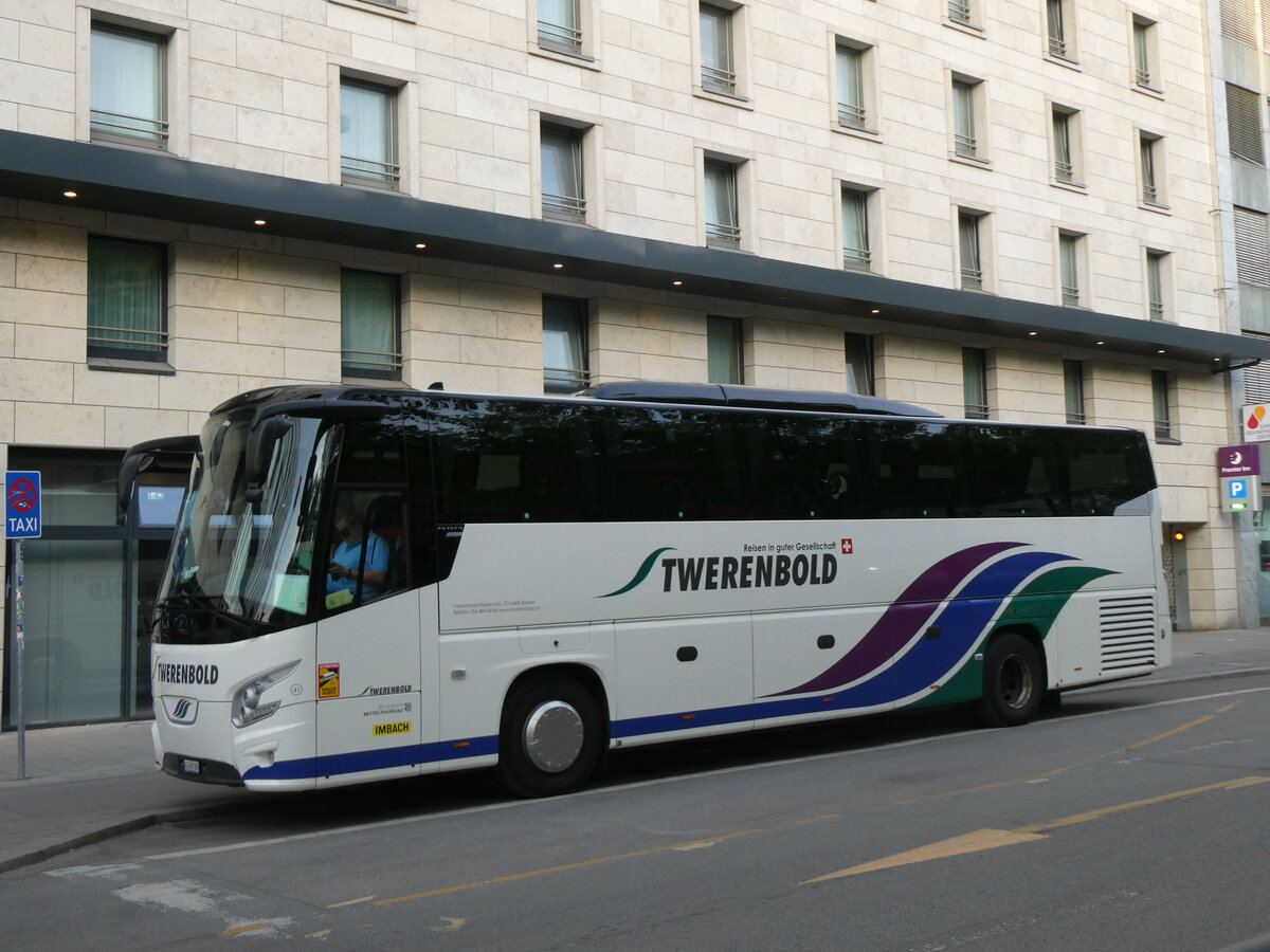 (261'284) - Aus der Schweiz: Twerenbold, Baden - Nr. 41/AG 490'388 - VDL am 13. April 2024 in M�nchen, Hotel Premier Inn