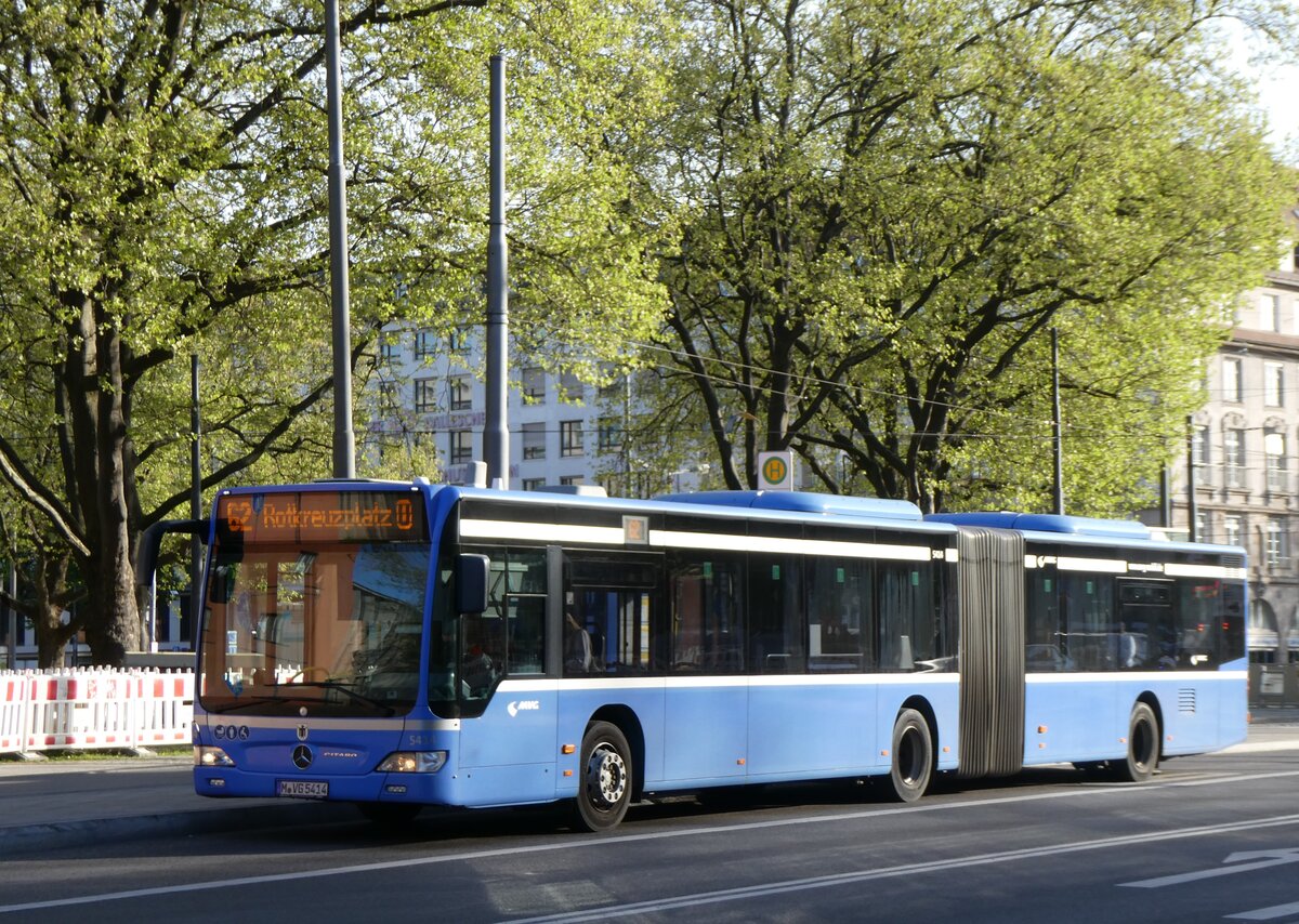 (261'297) - MVG M�nchen - Nr. 5414/M-VG 5414 - Mercedes am 14. April 2024 in M�nchen, Sendlinger Tor