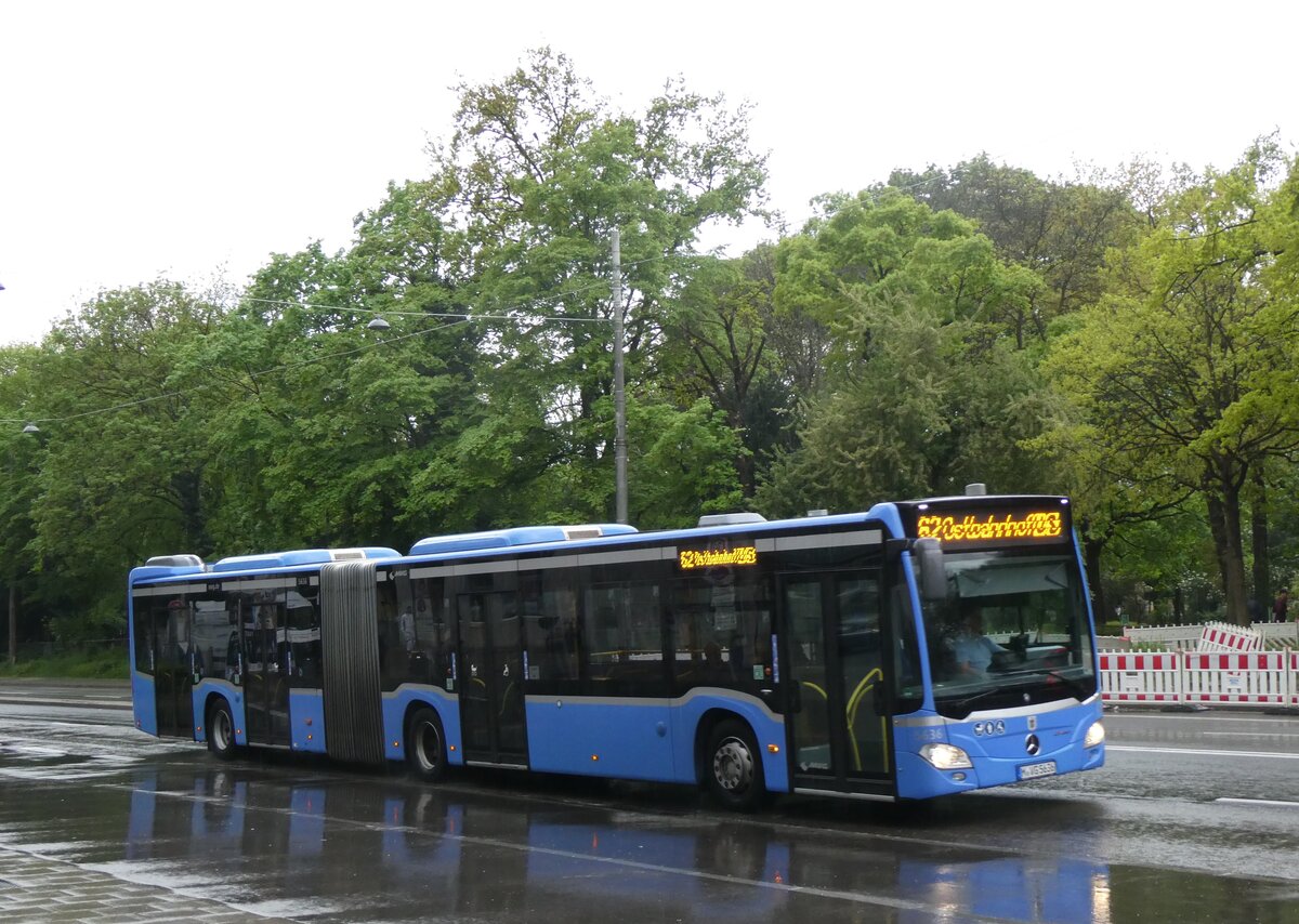(261'441) - MVG M�nchen - Nr. 5636/M-VG 5636 - Mercedes am 15. April 2024 in M�nchen, Sendlinger Tor