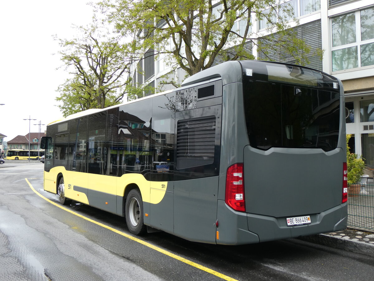 (261'871) - STI Thun - Nr. 409/BE 866'409 - Mercedes am 3. Mai 2024 bei der Schifflndte Thun