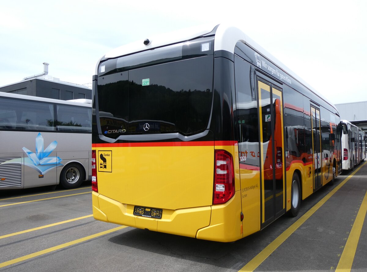 (262'124) - Hfliger, Sursee - PID 12'020 - eMercedes am 4. Mai 2024 in Winterthur, Daimler Buses