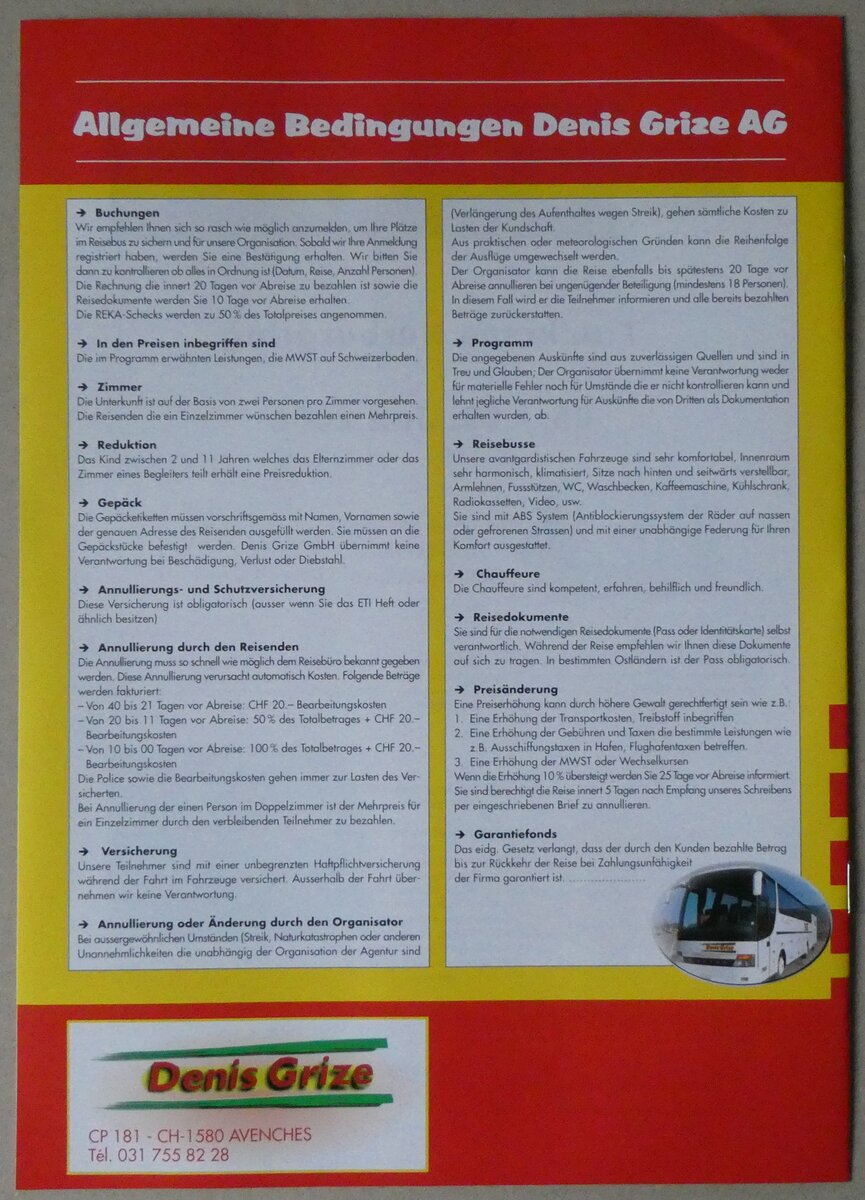 (262'292) - Grize-Reisen 07 am 12. Mai 2024 in Thun (R�ckseite)