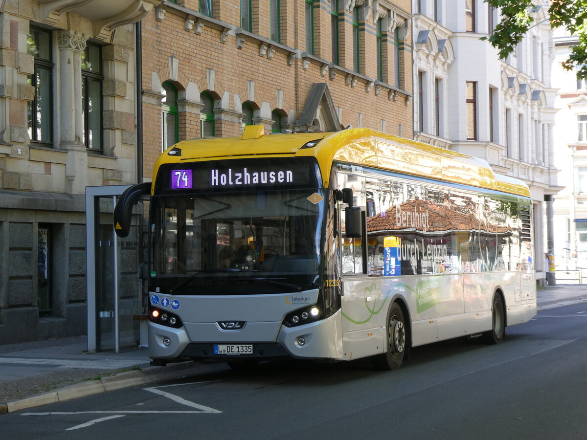 (264'450) - LVB Leipzig - Nr. 12'335/L-DE 1335 - eVDL am 9. Juli 2024 in Karl-Liebknecht-/Kurt-Eisner-Strasse