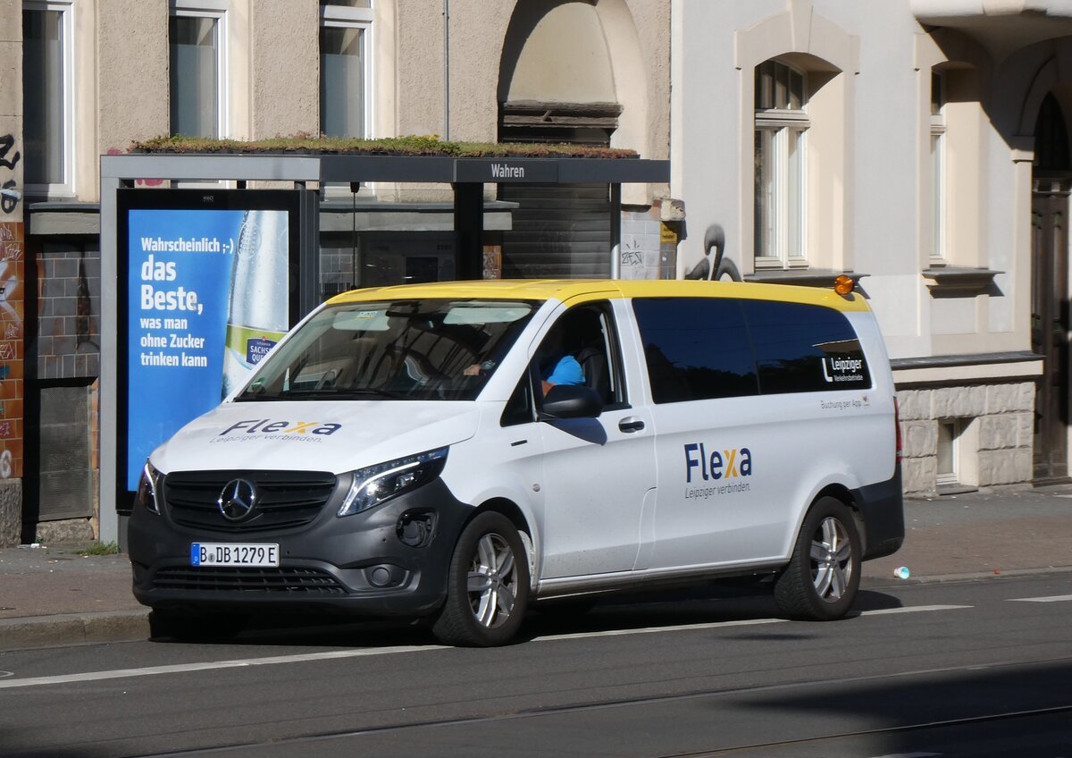 (264'520) - LVB Leipzig - B-DB 1279E - Mercedes am 9. Juli 2024 in Leipzig, Wahren