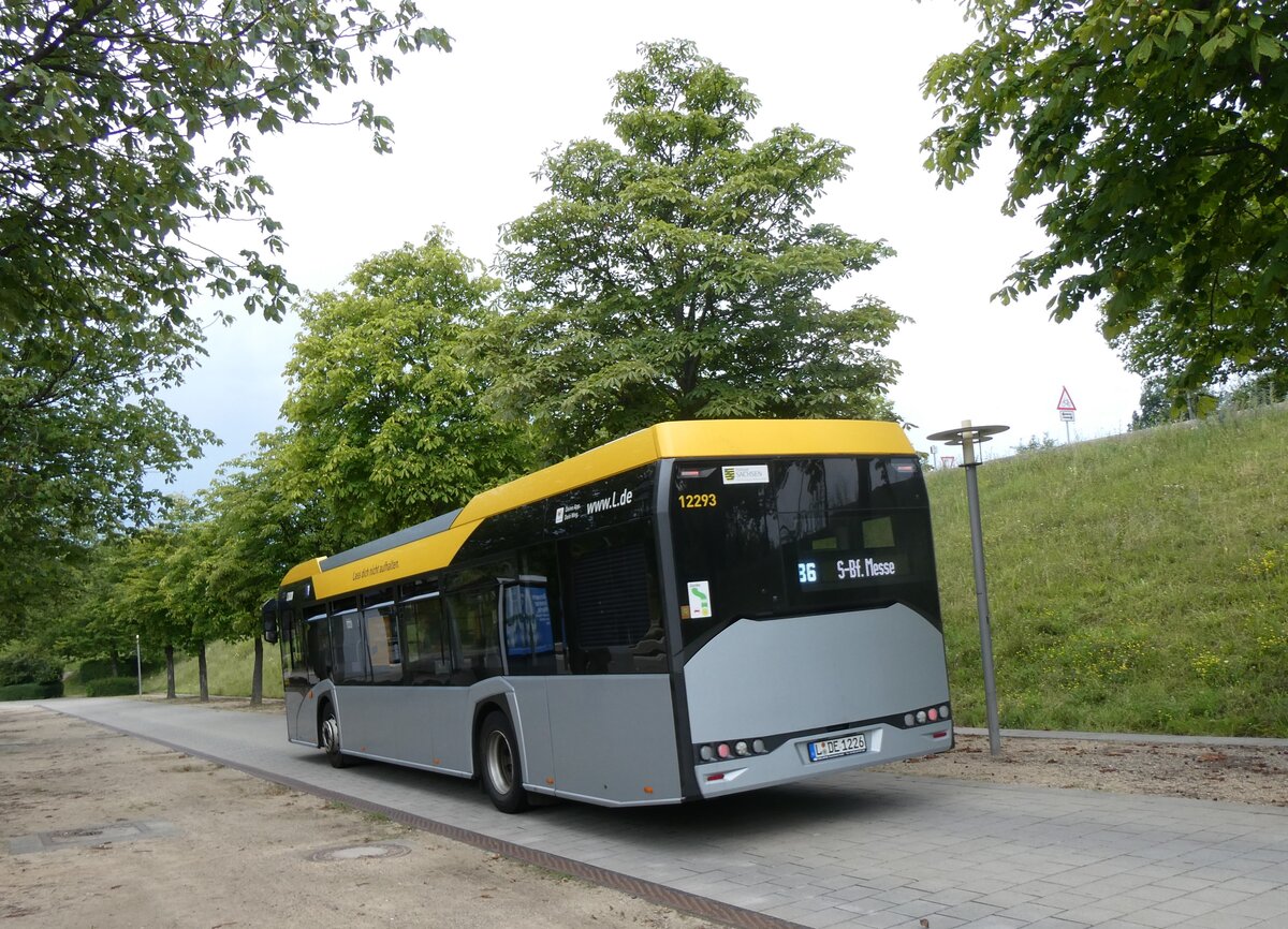 (264'556) - LVB Leipzig - Nr. 12'293/L-DE 1226 - Solaris am 10. Juli 2024 in Leipzig, Messegel�nde