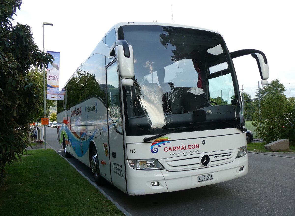 (264'895) - Indermhle, Rekingen - Nr. 113/AG 25'599 - Mercedes am 19. Juli 2024 in Thun, Strandbad