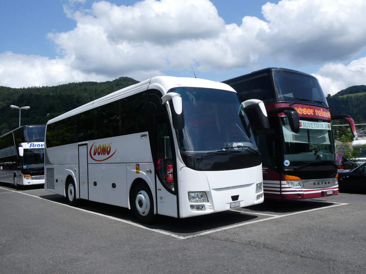 (264'980) - Domo, Glattbrugg - SG 420'239 - MAN am 24. Juli 2024 in Thun, Seestrasse