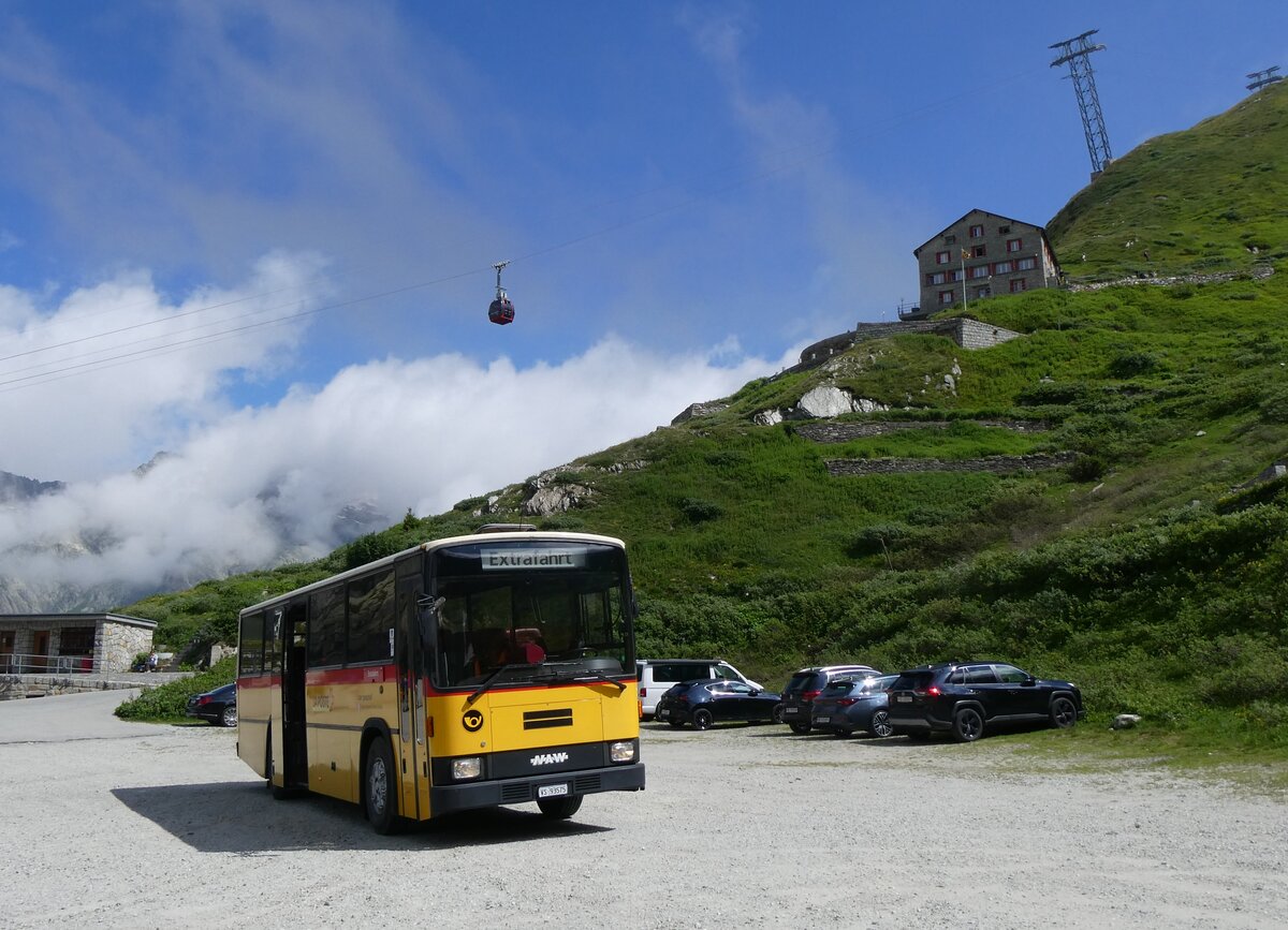 (265'159) - Oser, B�rchen - VS 93'575 - NAW/Lauber (ex Epiney, Ayer/PID 1076) am 28. Juli 2024 in Oberaar, Stausee