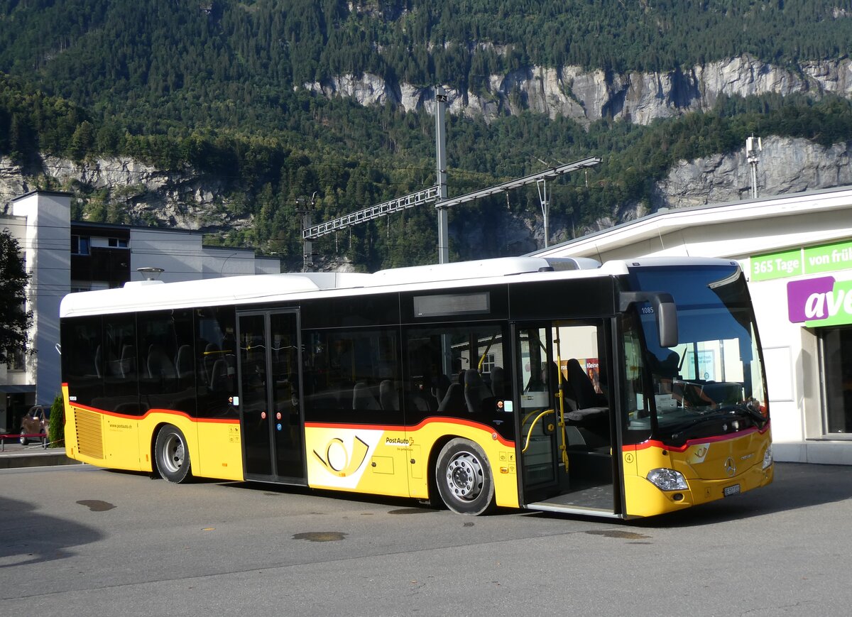 (265'562) - Fl�ck, Brienz - Nr. 4/BE 517'311/PID 10'858 - Mercedes am 13. August 2024 beim Bahnhof Meiringen