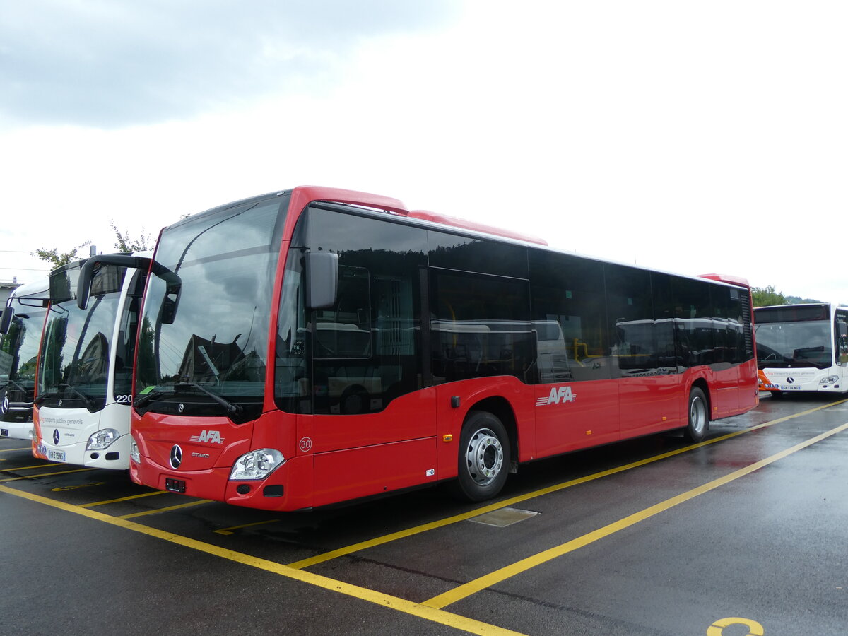 (265'767) - AFA Adelboden - Nr. 30 - Mercedes am 17. August 2024 in Winterthur, Daimler Buses