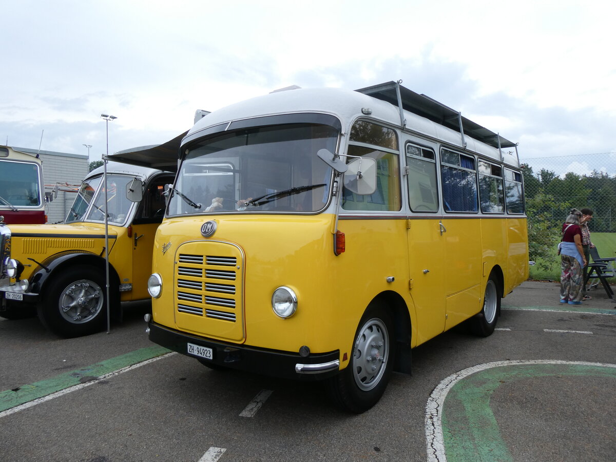 (265'838) - Langenegger S., W�denswil - ZH 94'923 - Saurer-OM am 17. August 2024 in Neuhausen, Langriet