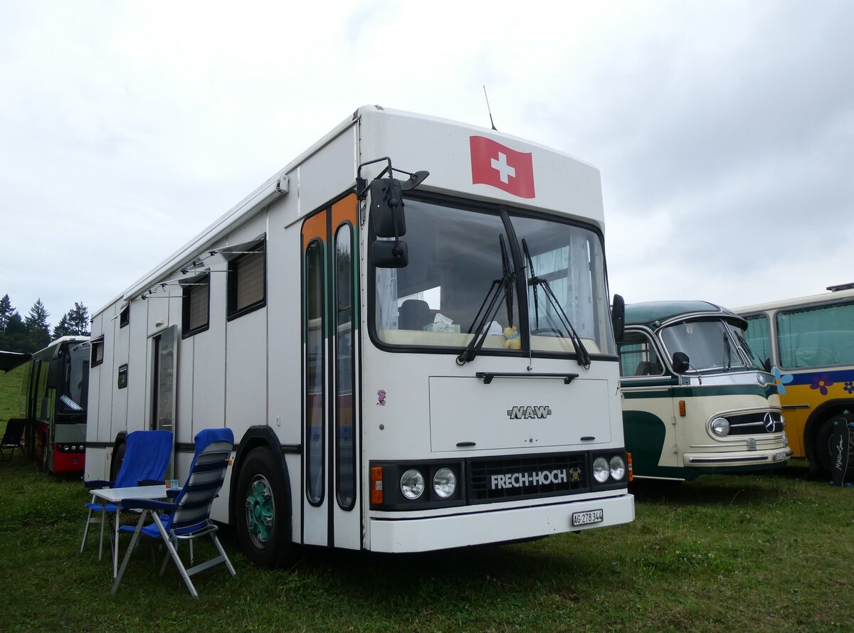 (265'860) - Schwegler, Aarburg - AG 278'344 - NAW/FHS (ex Migros, Zrich) am 17. August 2024 in Neuhausen, Langriet