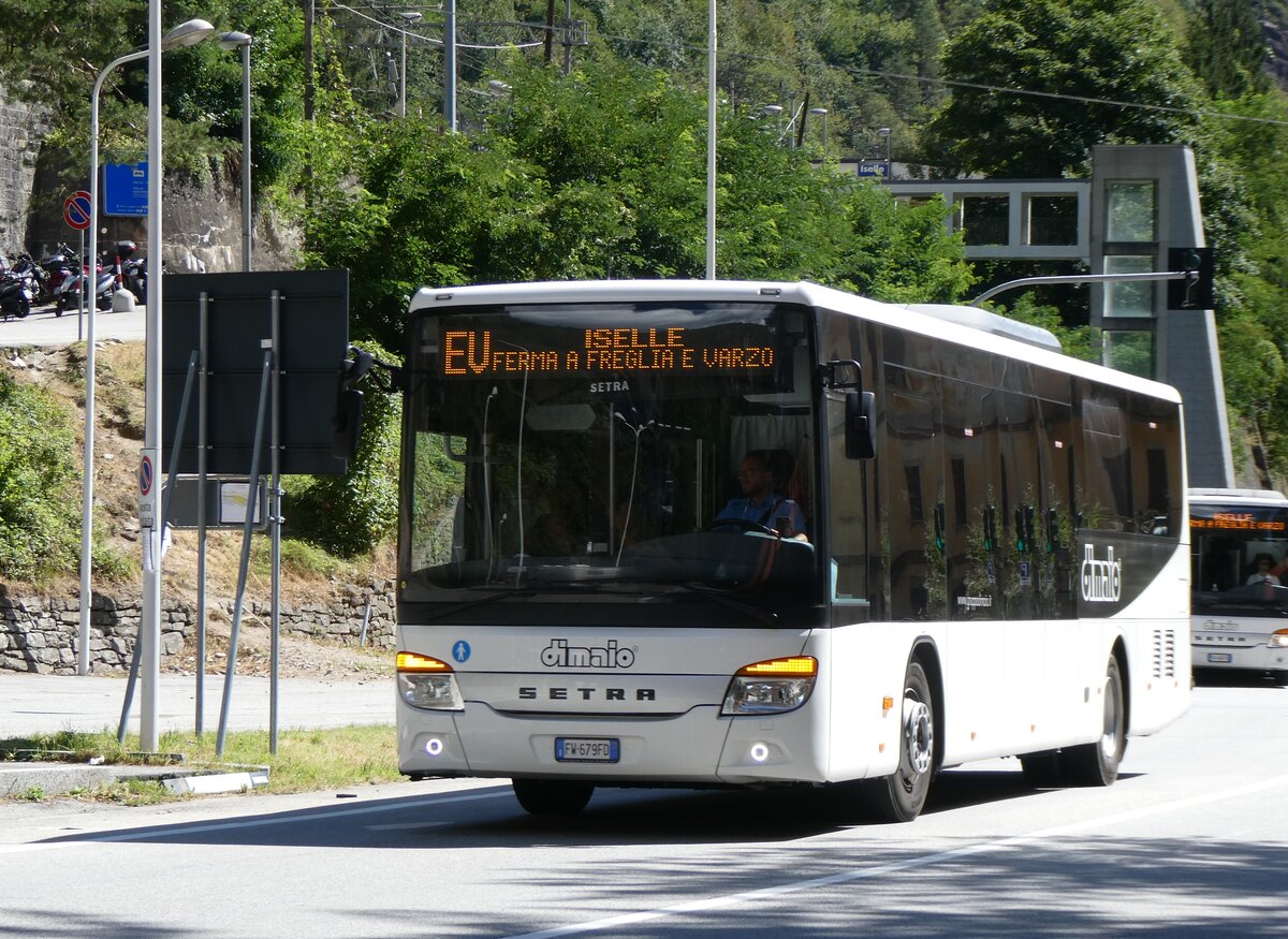 (266'039) - Dimaio, Calitri - FW-679 FD - Setra am 20. August 2024 in Iselle, Stazione