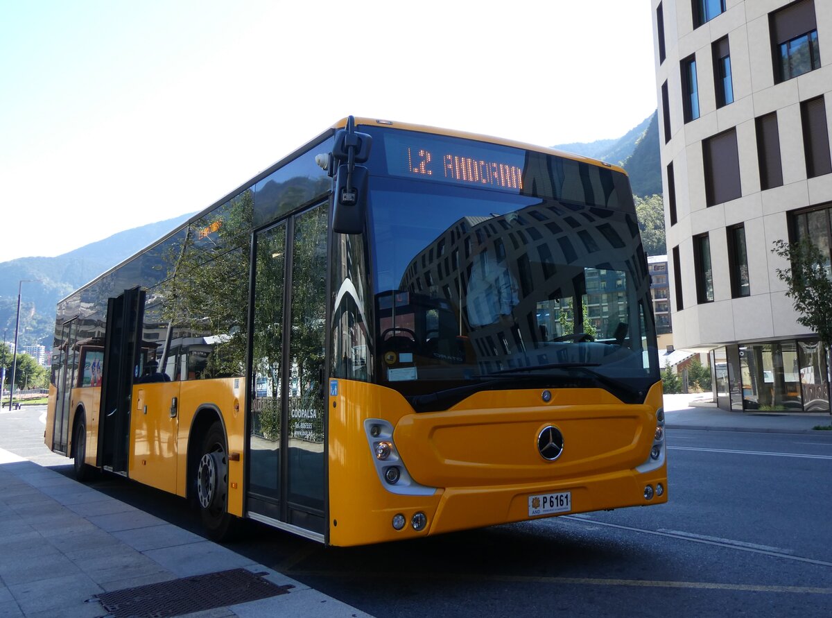 (267'277) - Coopalsa, Andorra la Vella - P6161 - Mercedes am 19. September 2024 in Andorra la Vella, Estaci� Nacional Autobusos