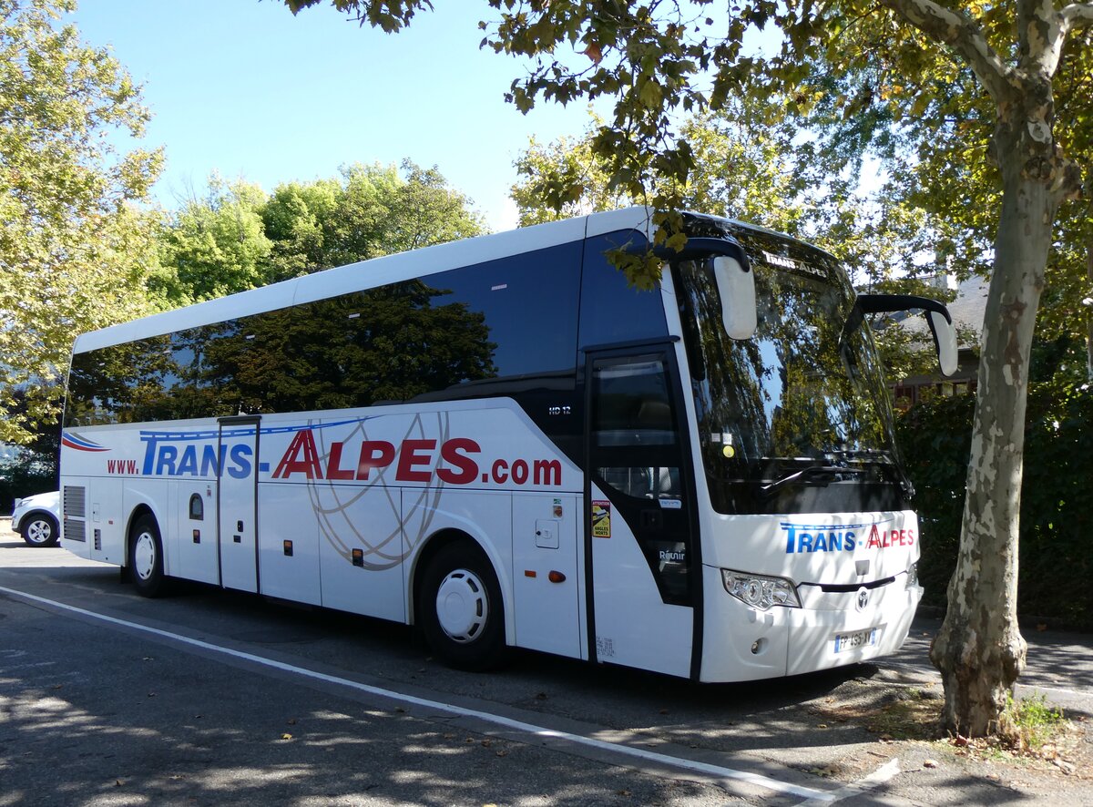 (267'395) - Trans-Alpes, St. Jean de Maurienne - FP 495 XV - Temsa am 21. September 2024 in Annecy, Carparkplatz 