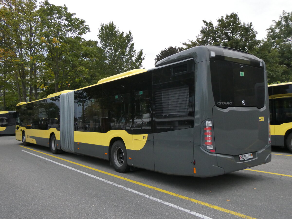 (267'516) - STI Thun - Nr. 719/BE 904'719 - Mercedes am 22. September 2024 bei der Schifflndte Thun