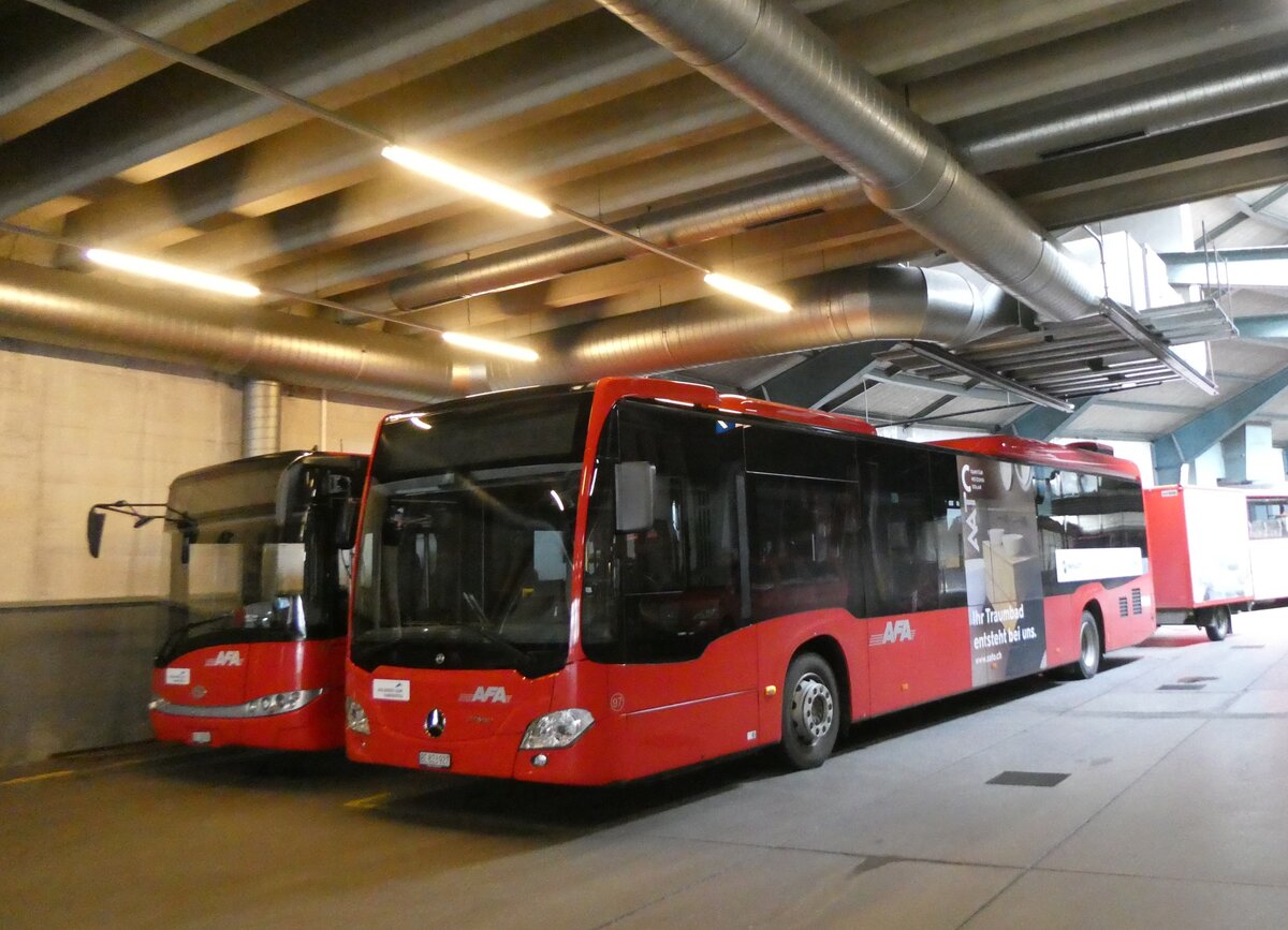 (267'697) - AFA Adelboden - Nr. 97/BE 823'927 - Mercedes am 4. September 2024 in Adelboden, Busstation