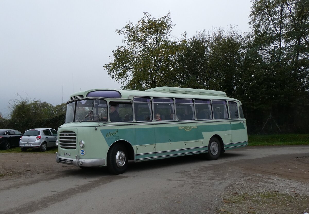 (268'650) - Morard, S�deron (AAF) - AD 754 LJ - Berliet/Gangloff Colmar am 26. Oktober 2024 in Kintzheim, Cigoland