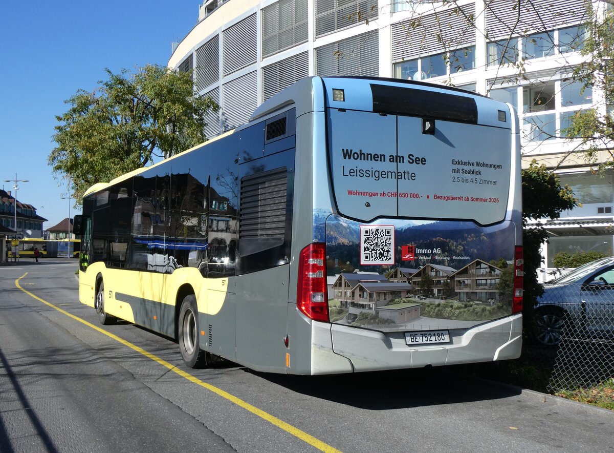(268'867) - STI Thun - Nr. 180/BE 752'180 - Mercedes am 1. November 2024 bei der Schiffl�ndte Thun