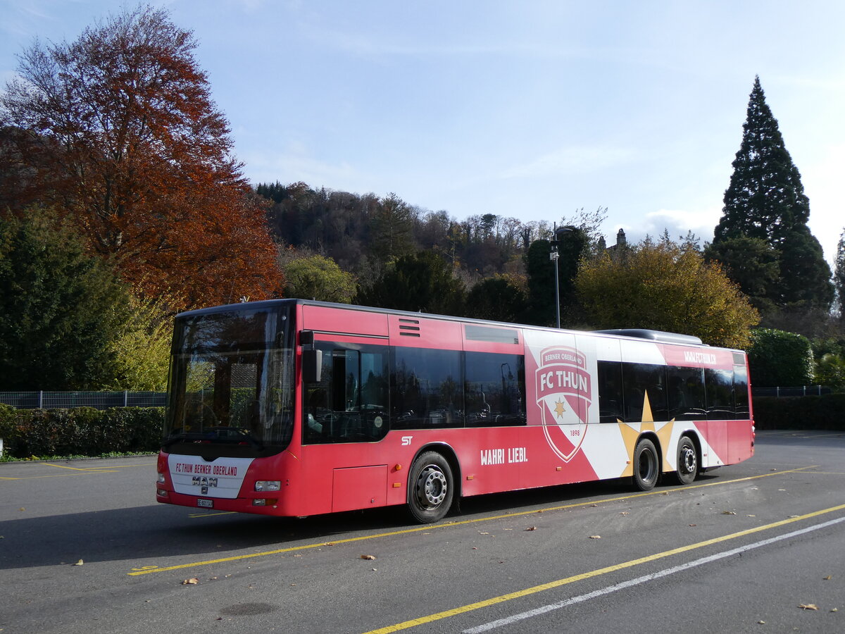 (269'244) - STI Thun - Nr. 149/BE 801'149 - MAN am 18. November 2024 bei der Schiffl�ndte Thun