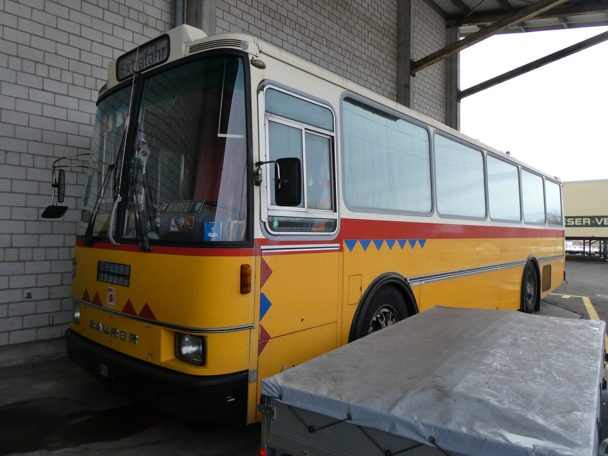 (269'369) - Toldo, Z�rich - Saurer/R&J (ex Peter, Pfaffnau) am 23. November 2024 in Frauenfeld, Rieser+Vetter