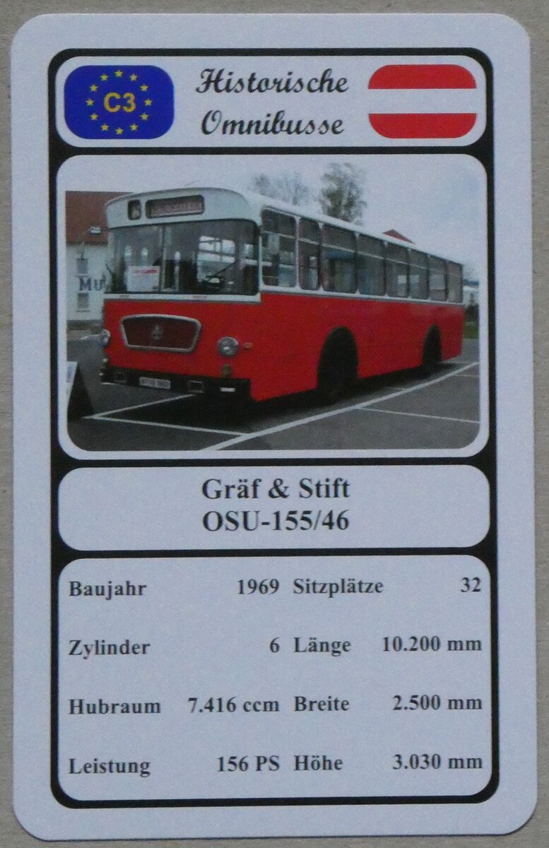 (269'569) - Quartett-Spielkarte mit Gr�f & Stift OSU-155/46 von 1969 am 1. Dezember 2024 in Thun