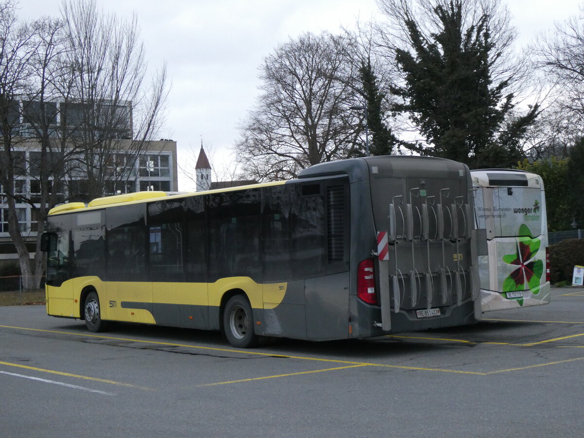 (269'729) - STI Thun - Nr. 413/BE 851'413 - Mercedes am 10. Dezember 2024 bei der Schiffl�ndte Thun