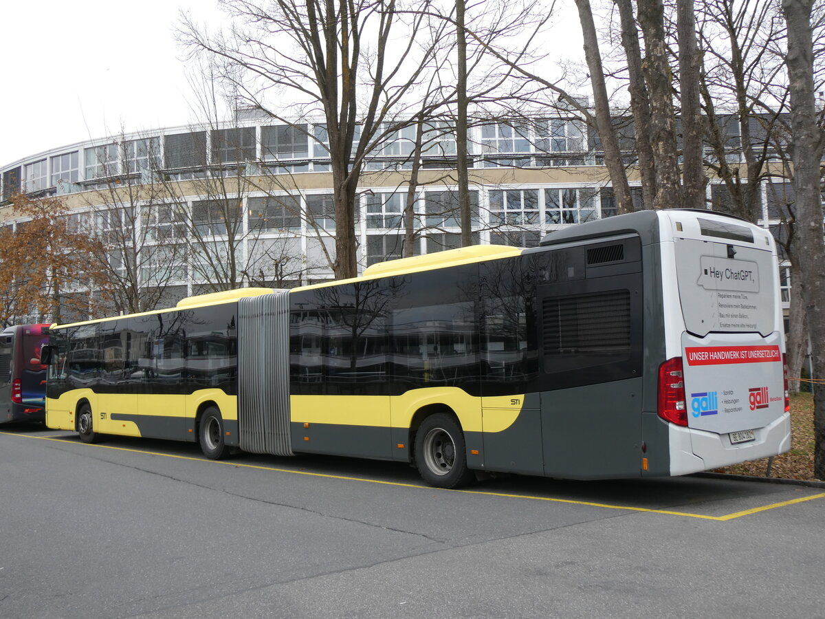 (269'809) - STI Thun - Nr. 182/BE 804'182 - Mercedes am 11. Dezember 2024 bei der Schiffl�ndte Thun
