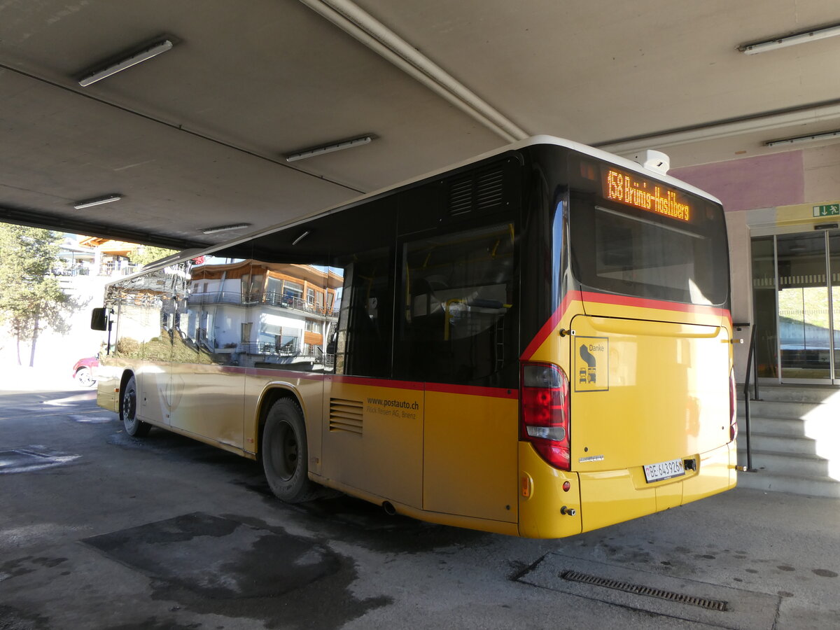 (269'950) - Fl�ck, Brienz - Nr. 8/BE 643'926/PID 5682 - Setra am 17. Dezember 2024 in Reuti-Hasliberg, Garage
