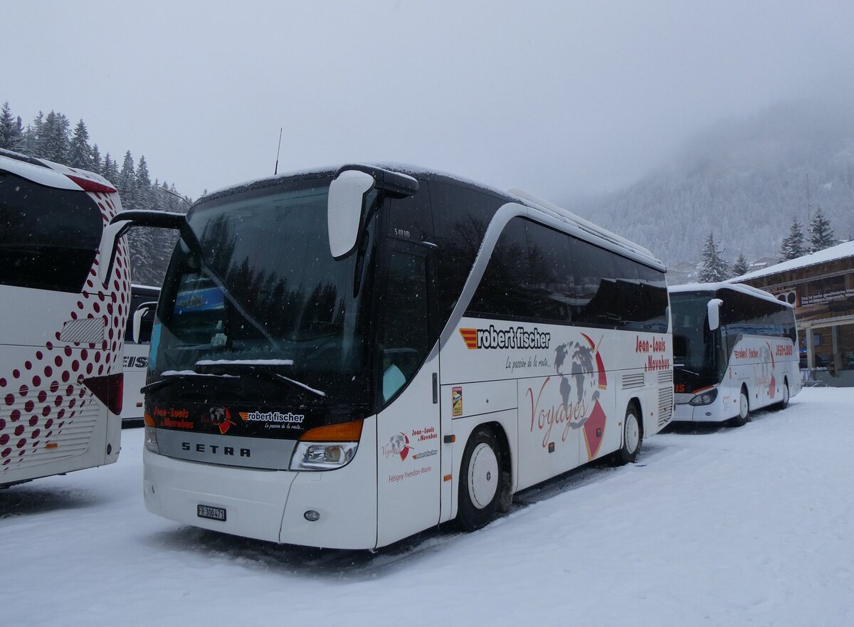 (270'946) - Jean-Louis, F�tigny - Nr. 37/FR 300'471 - Setra am 11. Januar 2025 in Adelboden, ASB