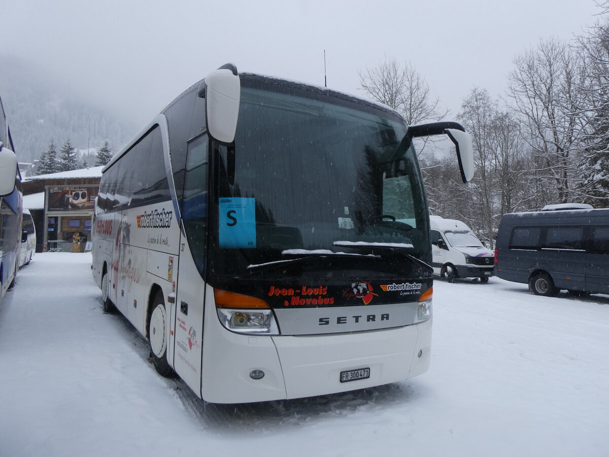 (270'947) - Jean-Louis, F�tigny - Nr. 37/FR 300'471 - Setra am 11. Januar 2025 in Adelboden, ASB