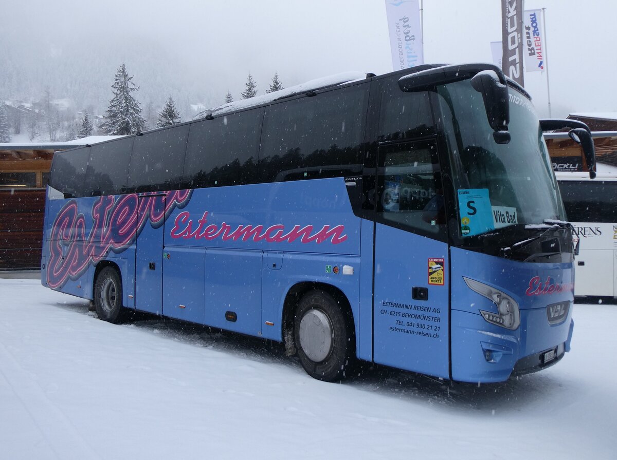 (270'994) - Estermann, Berom�nster - LU 15'031 - VDL am 11. Januar 2025 in Adelboden, ASB