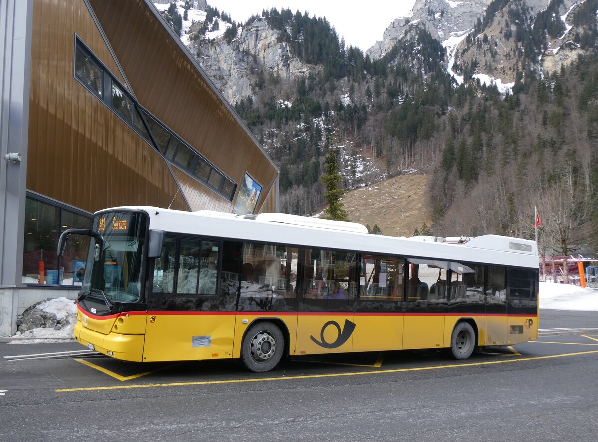 (271'429) - PostAuto Bern - BE 669'359/PID 10'147 - Hess (ex Nr. 6; ex Klopfstein, Laupen Nr. 6) am 24. Januar 2025 auf der St�ckalp