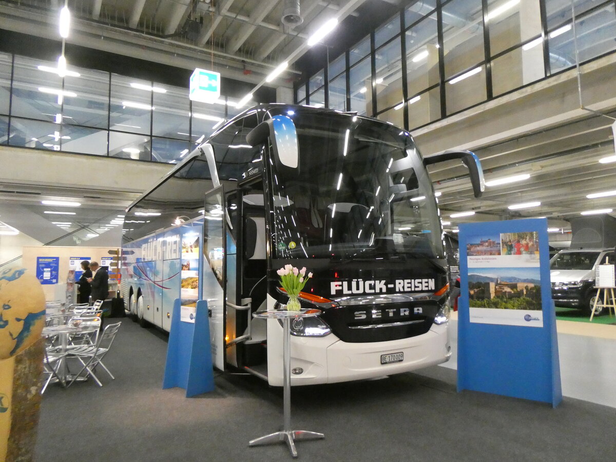 (271'462) - Fl�ck, Brienz - BE 170'009 - Setra am 25. Januar 2025 in Bern, Ferienmesse