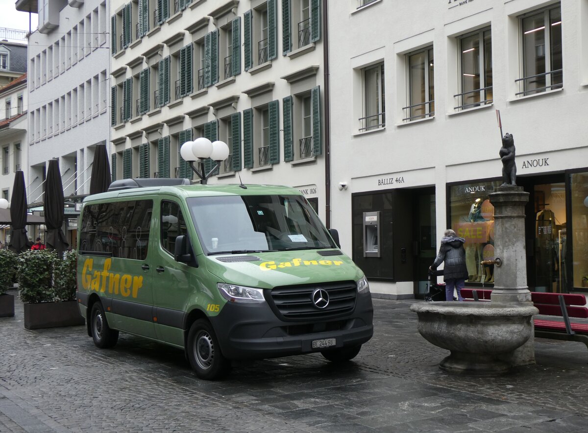 (271'491) - Gafner, Gwatt - Nr. 107/BE 244'987 - Mercedes am 28. Januar 2025 in Thun, B�lliz