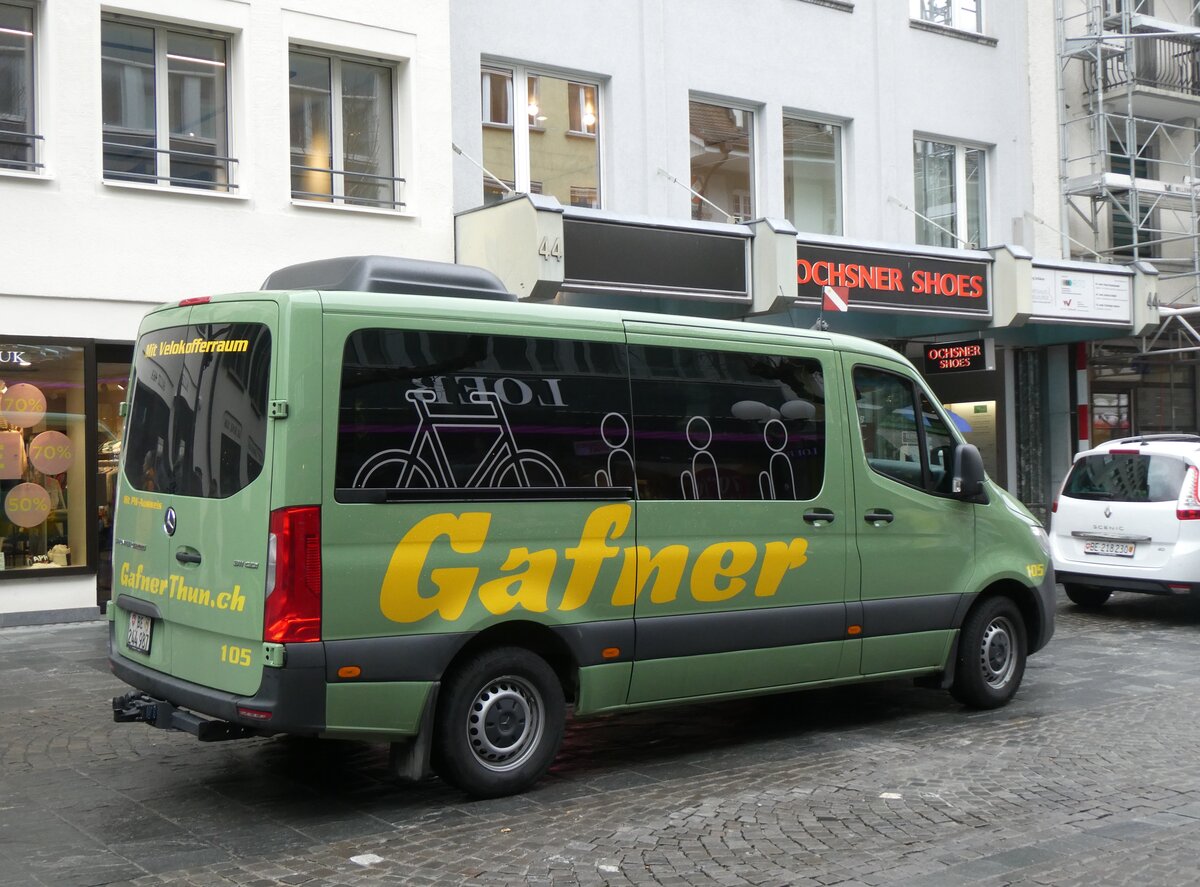 (271'492) - Gafner, Gwatt - Nr. 107/BE 244'987 - Mercedes am 28. Januar 2025 in Thun, B�lliz