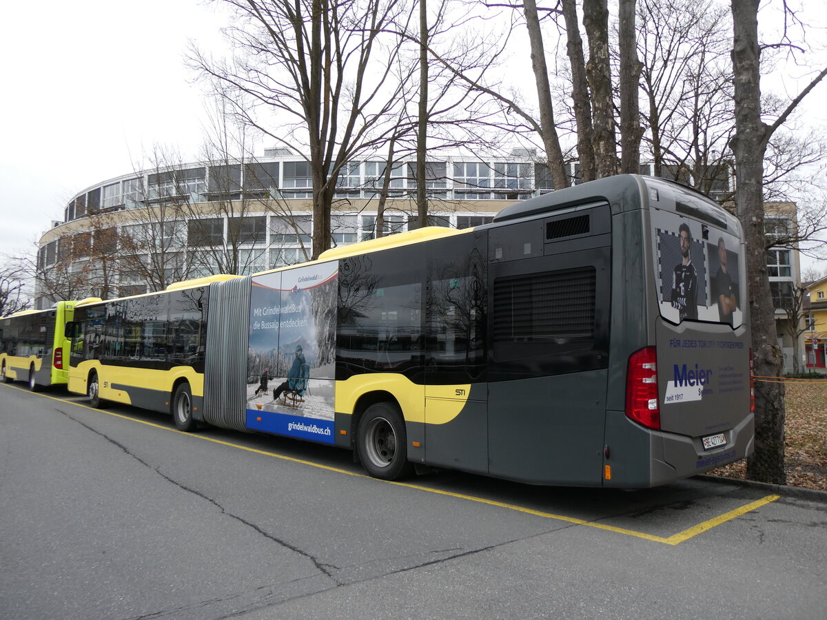 (271'629) - STI Thun - Nr. 714/BE 427'714 - Mercedes am 1. Februar 2025 bei der Schiffl�ndte Thun