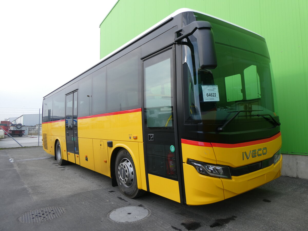 (271'740) - Ev�quoz, Erde - PID 12'233 - Iveco am 8. Februar 2025 in Kerzers, Interbus