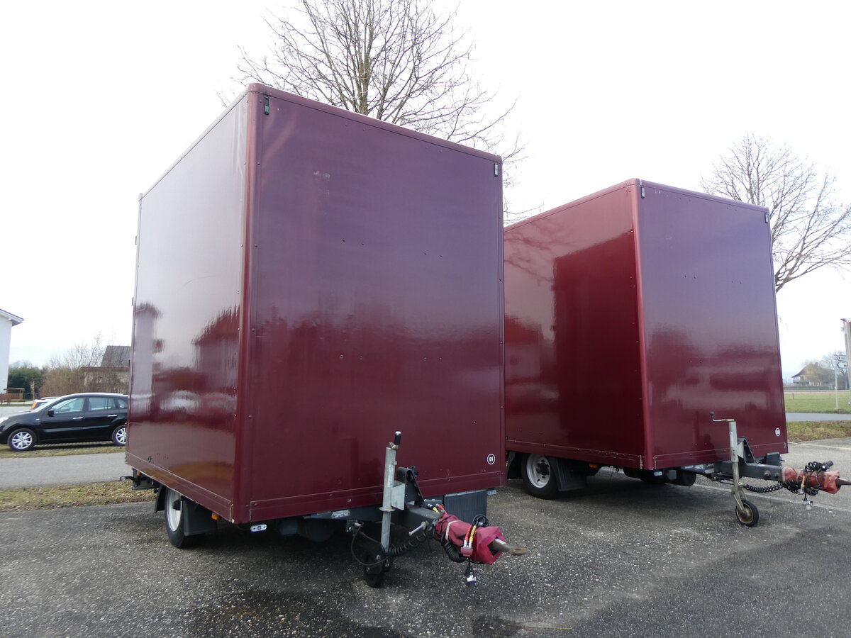 (271'796) - Marti, Kallnach - Nr. 81/BE 591'915 - Harbeck Gep�ckanh�nger am 8. Februar 2025 in Kallnach, Cr-Terminal