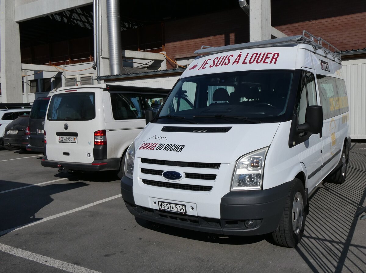 (271'827) - Garage De Rocher, Venth�ne - VS 574'546 - Ford am 9. Februar 2025 in Thun, Grabengut