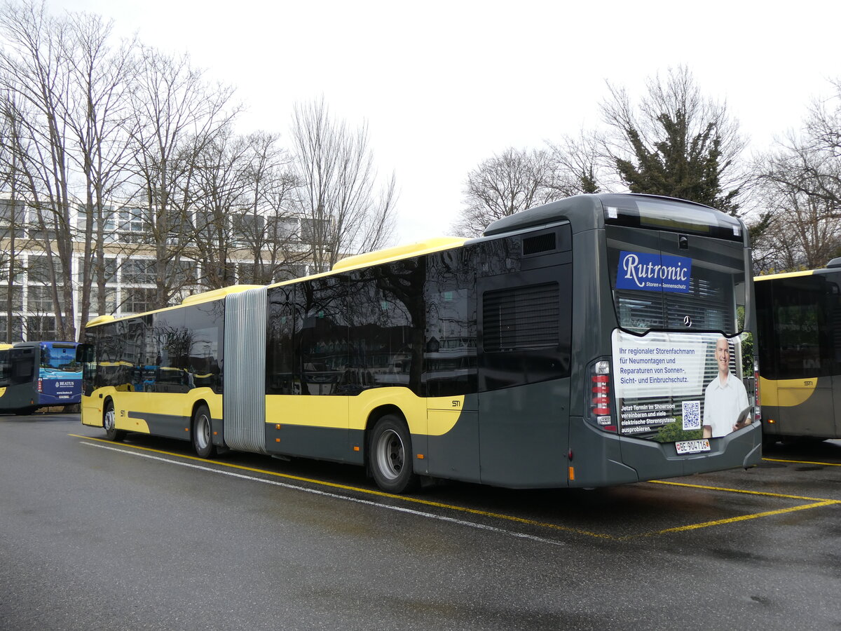 (271'830) - STI Thun - Nr. 716/BE 904'716 - Mercedes am 11. Februar 2025 bei der Schiffl�ndte Thun