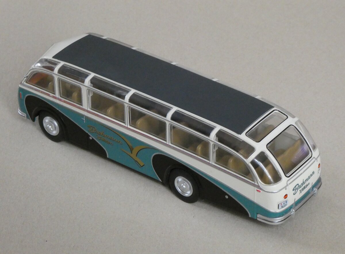 (271'875) - Bachmann, K�lliken - AG 96'310 - Saurer/R&J (ex BSF Hochdorf; ex Wenger, Interlaken) am 13. Februar 2025 in Thun (Modell)