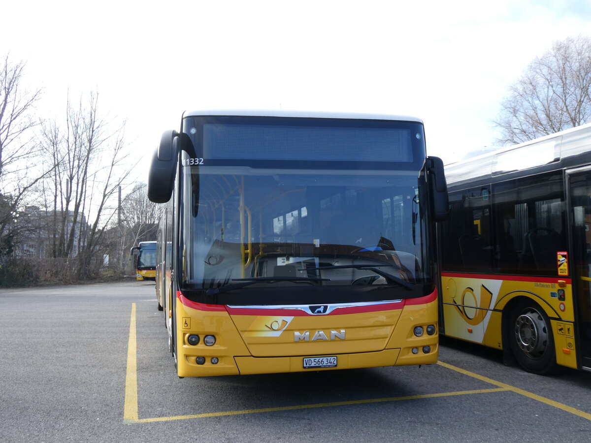 (272'072) - CarPotal Ouest - VD 566'342/PID 11'332 - MAN am 15. Februar 2025 in Yverdon, Garage