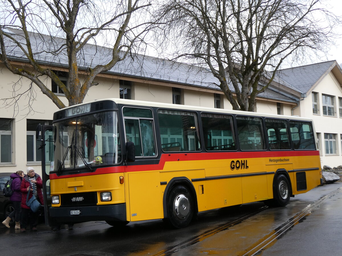 (272'467) - Gohl, Herzogenbuchsee - Nr. 11/BE 54'324 - NAW/Hess (ex Flury, Balm PID 1653; ex Steiner, Altb�ron Nr. 11) am 27. Februar 2025 in Thun, Expo