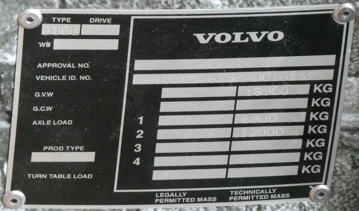 (272'515) - Typenschild - Kuhn, Merenschwand PID 1430 - am 1. M�rz 2025 in Belp, Druckerei Jordi