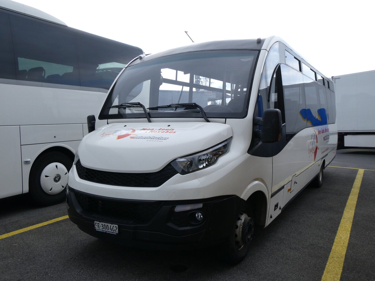 (272'557) - Jean-Louis, F�tigny - FR 300'462 - Iveco/Dyparro am 1. M�rz 2025 in Kerzers, Interbus