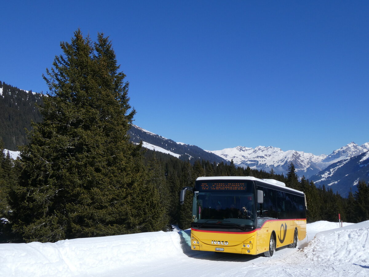 (272'585) - Fl�ck, Brienz - Nr. 27/BE 868'727/PID 11'669 - Iveco am 2. M�rz 2025 bei der Grossen Scheidegg