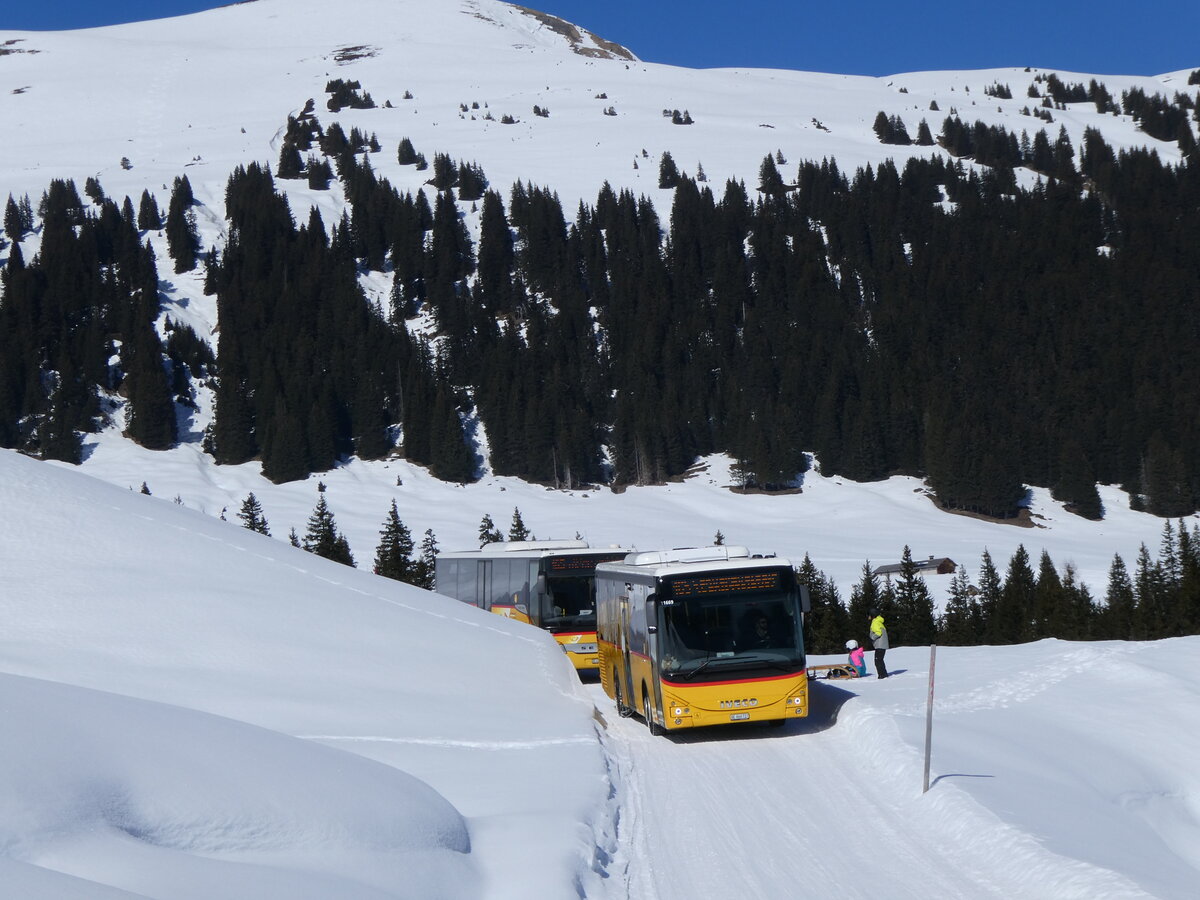 (272'587) - Fl�ck, Brienz - Nr. 27/BE 868'727/PID 11'669 - Iveco am 2. M�rz 2025 bei der Grossen Scheidegg