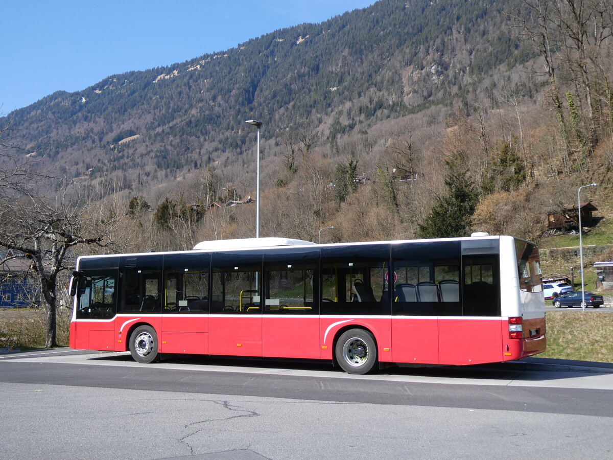 (272'674) - PostAuto Bern - BE 654'090/PID 12'339 - MAN (ex Dr. Richard, A-Wien Nr. 1419) am 7. M�rz 2025 in Ringgenberg, S�ge